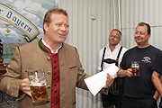 Hacker-Pschorr Chef Andreas Steinfatt stellte am 09.09.2014 im Alten Eiswerk der Brauerei das diesjährige Wiesnbier vor (©Foto: Martin Schmitz)